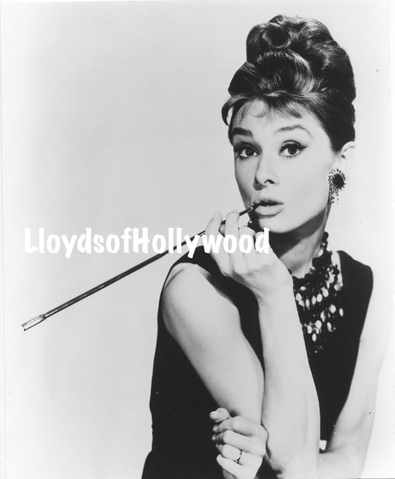 Audrey Hepburn Holly Golightly Breakfast At Tiffany's Photograph 1961