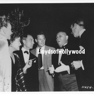 Buster Keaton Anna Q. Nilsson H.B Warner Gloria Swanson William Holden Eric Von Stroheim   Sunset Boulevard On Set  Photograph  1950