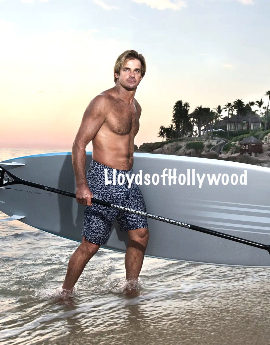 1080px x 1379px - Laird Hamilton Handsome Hunk in Trunks Surfer King at Hawaii - Etsy