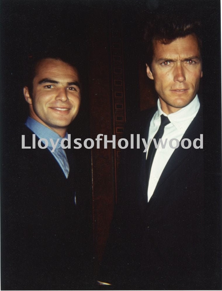 Movie With Clint Eastwood And Burt Reynolds Clint Eastwood Burt Reynolds Hollywood Mega Stars Photograph - Etsy
