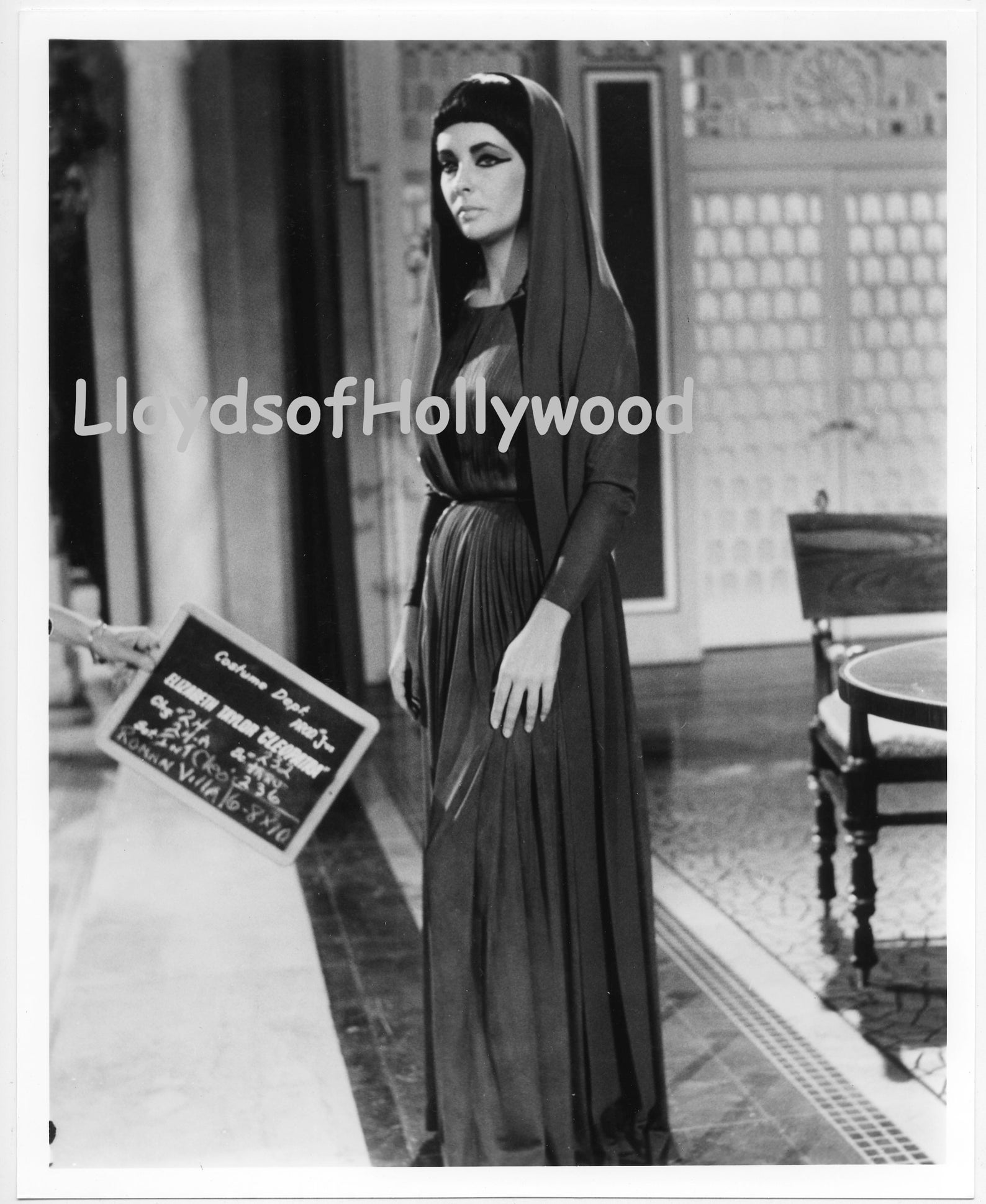 Elizabeth Taylor Cleopatra Costume Test Photograph 1962 - Etsy