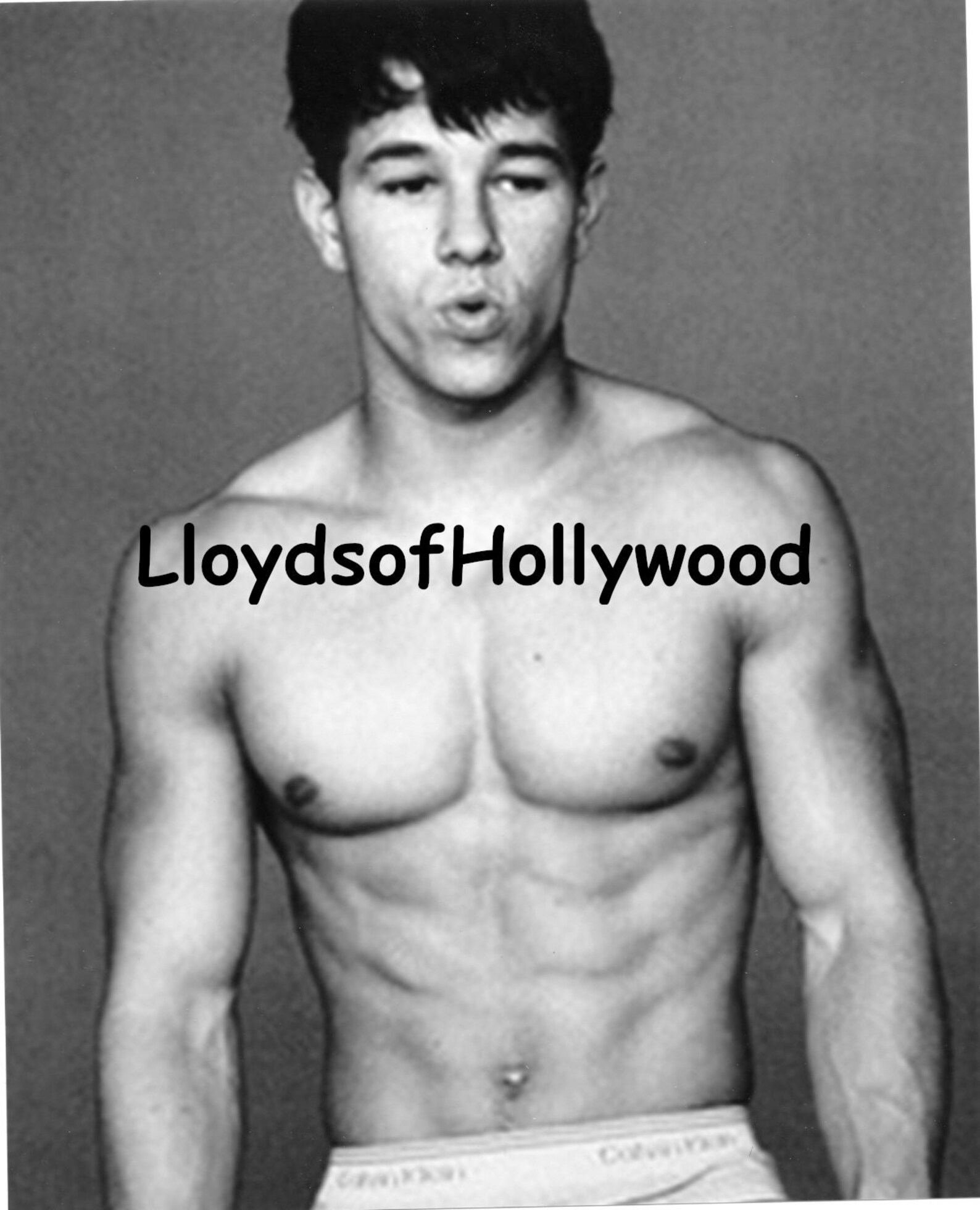 Marky Mark Wahlberg in Underwear Actor Model Singer Beefcake Hunk 
