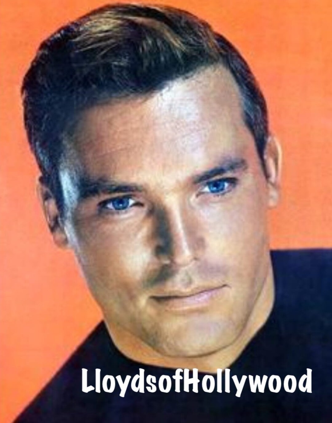 Ty Hardin Bronco Handsome Hollywood Hunk TV Movie Star Photograph 1960 ...