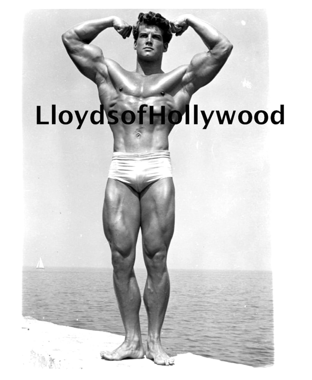 Steve Reeves Height Steve Reeves Handsome Actor Pre Hollywood Physique Bodybuilder Flexing ...