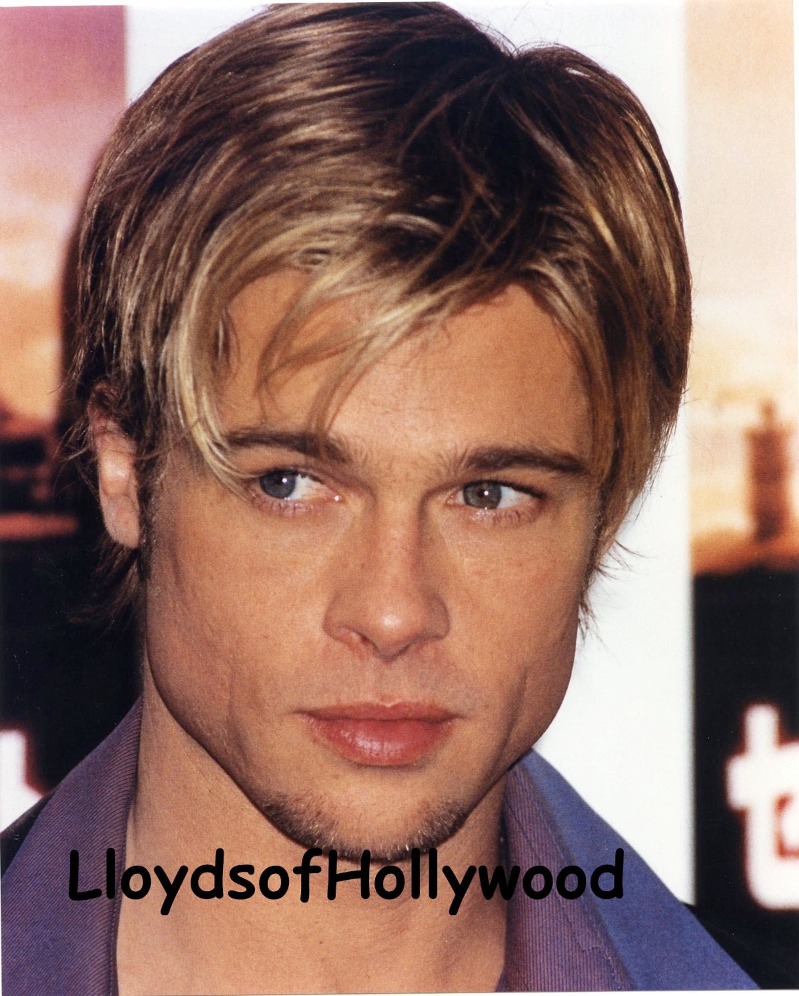 Brad Pitt Handsome Hollywood Actor Oscar Winner Photograph | Etsy