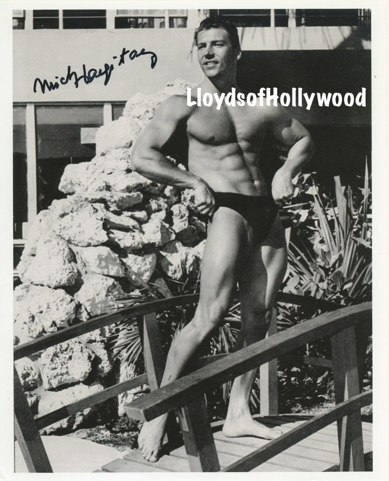 Autograph Bodybuilder Mickey Hargitay Autograph Hand Signed Bodybuilder Mr Universe Beefcake ...