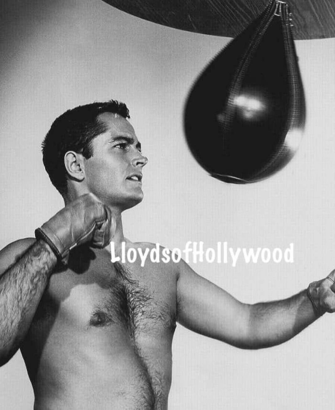 John Derek Handsome Athletic Actor Hairychest Hunk the Leather Saint