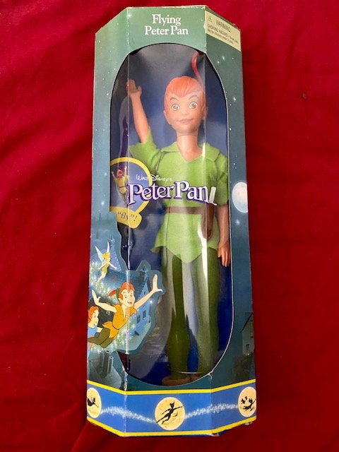 Peter Pan Mattel Walt Disney Flying Doll New Retired Fashon - Etsy