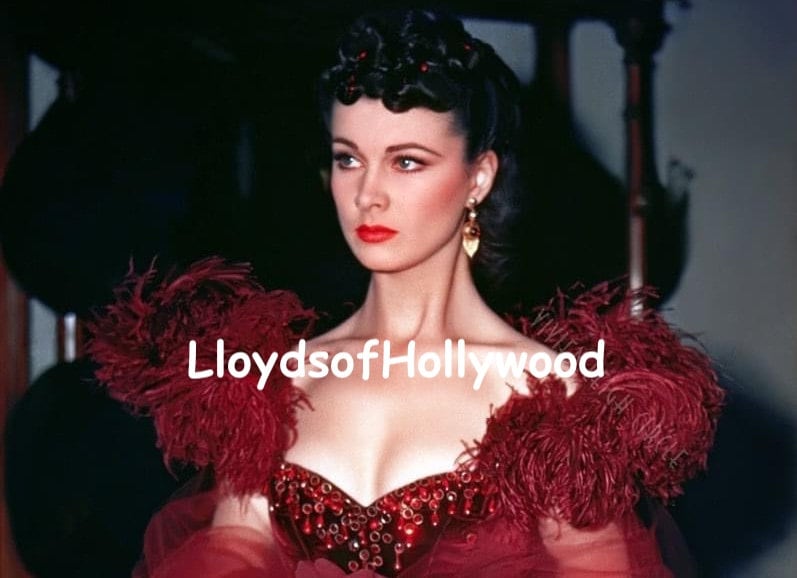 Vivien Leigh Plays Scarlett O'Hara Southern Belle Wearing Dress  Designed By Walter Plunkett   Gone With The Wind Photograph 1939