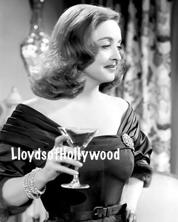 Bette Davis As Margo Channing All About Eve Wearing Edith Head Dress Fasten Your Seat Belts Photograph 1951
