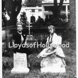 Bette Davis Joan Crawford On Set Hush Hush Never Made Together  Photograph 1962