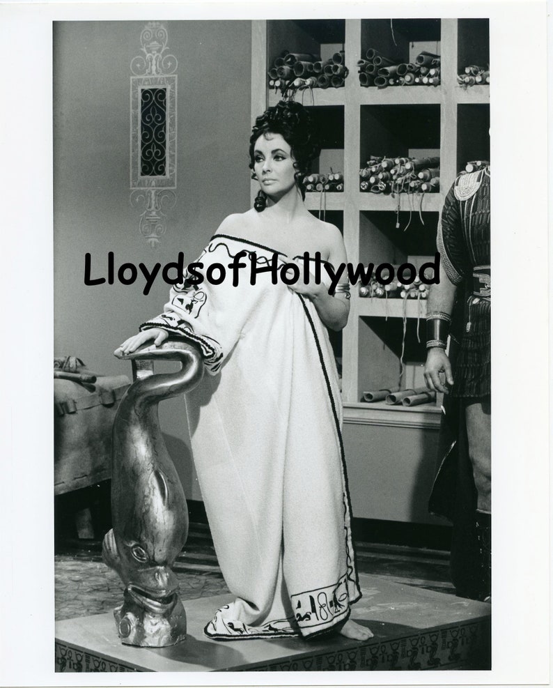 Elizabeth Taylor Cleopatra Her Nude Statue Test Photograph 1962 Etsy