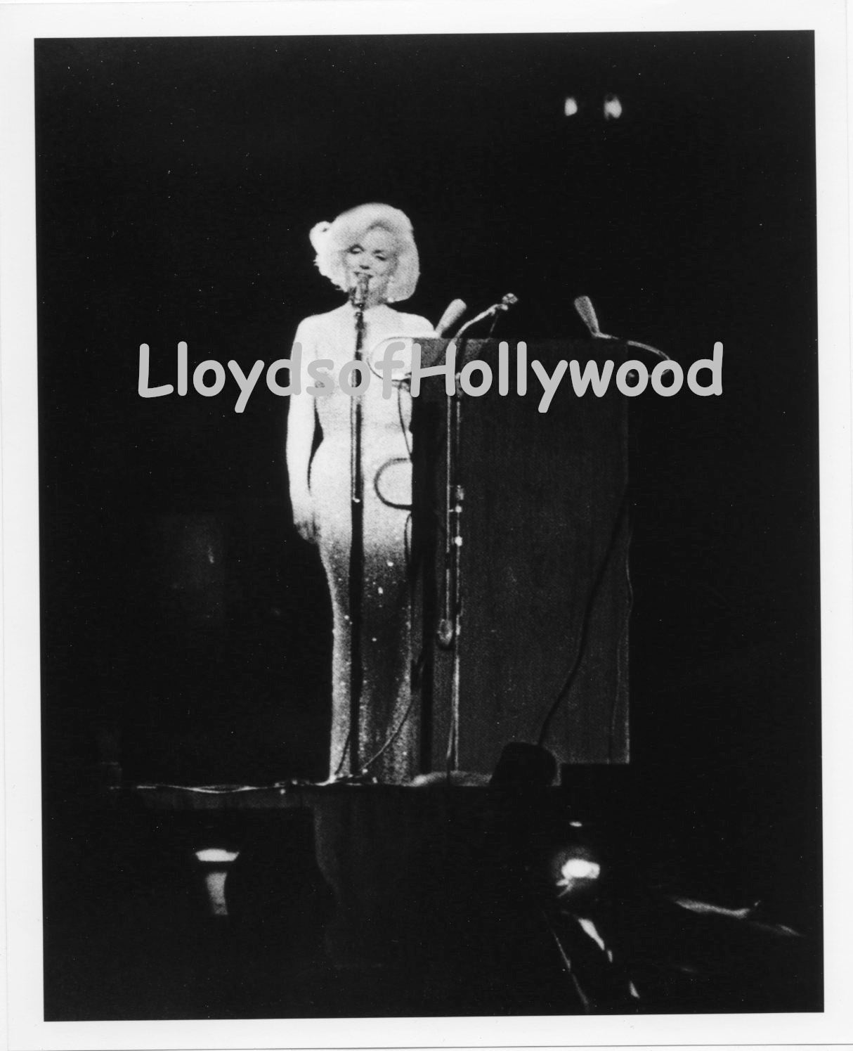 Marilyn Monroe on Stage Glamour Singing Happy Birthday Mr Etsy