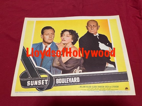 希少!ヴィンテージ ポストカード 豪華セット ブラピ/タイタニック/ウェスタン村 Gloria Swanson William Holden Sunset Boulevard Original Vintage