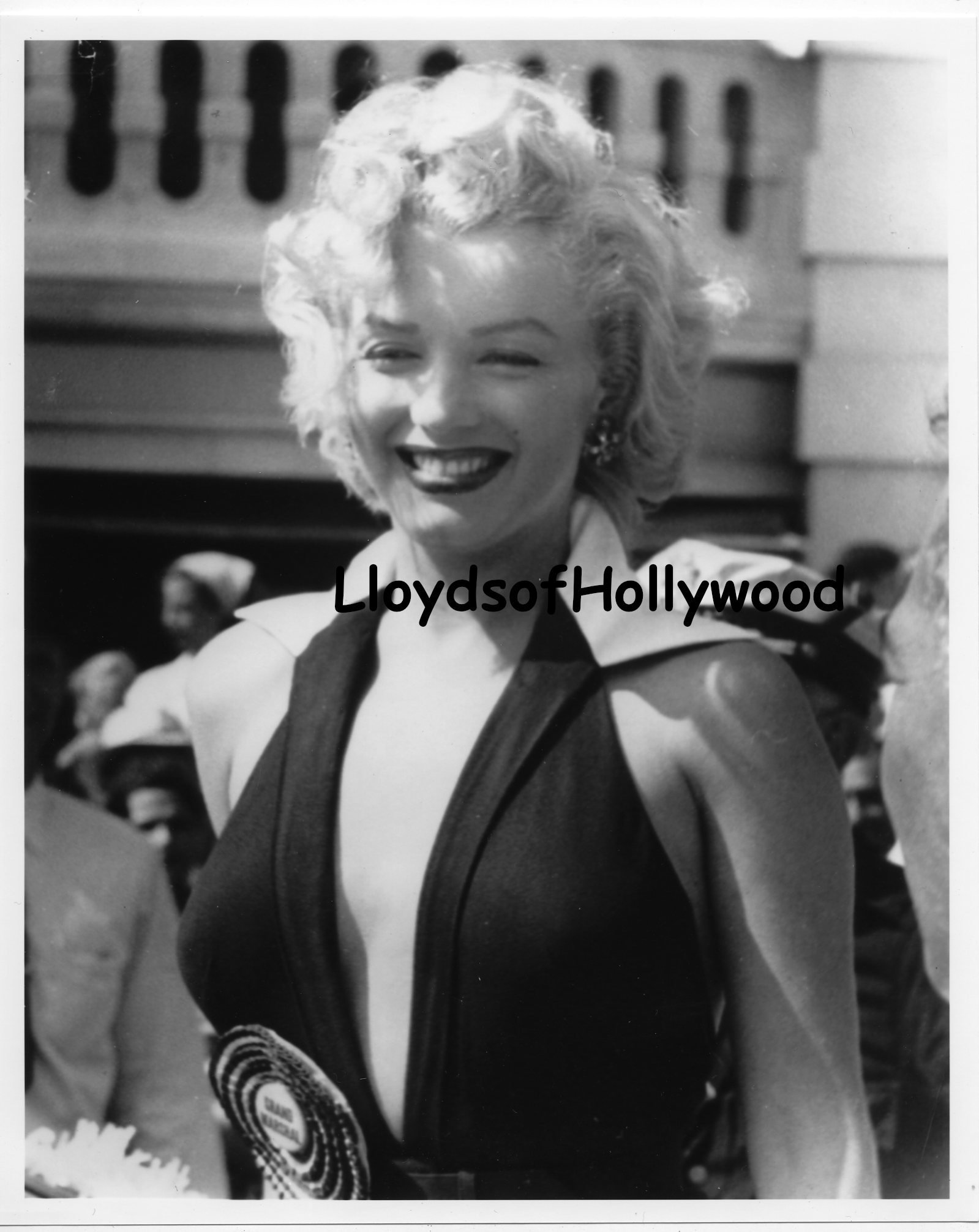 Marilyn Monroe Beautiful Grand Marshal Miss America Parade Candid