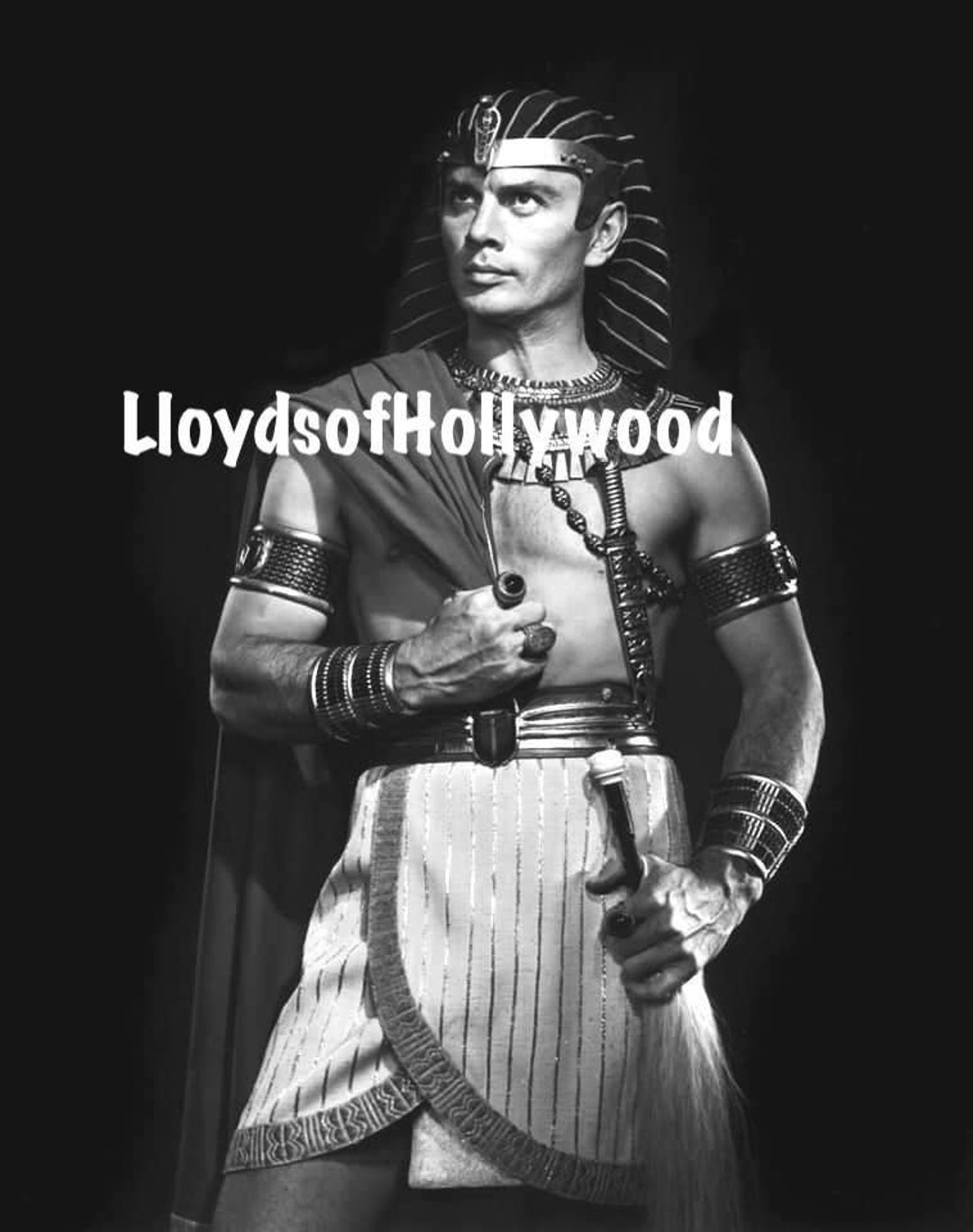 Yul Brynner Ramses Pharaoh of Egypt the Ten Commandments Costume Test  Photograph 1956 - Etsy Canada