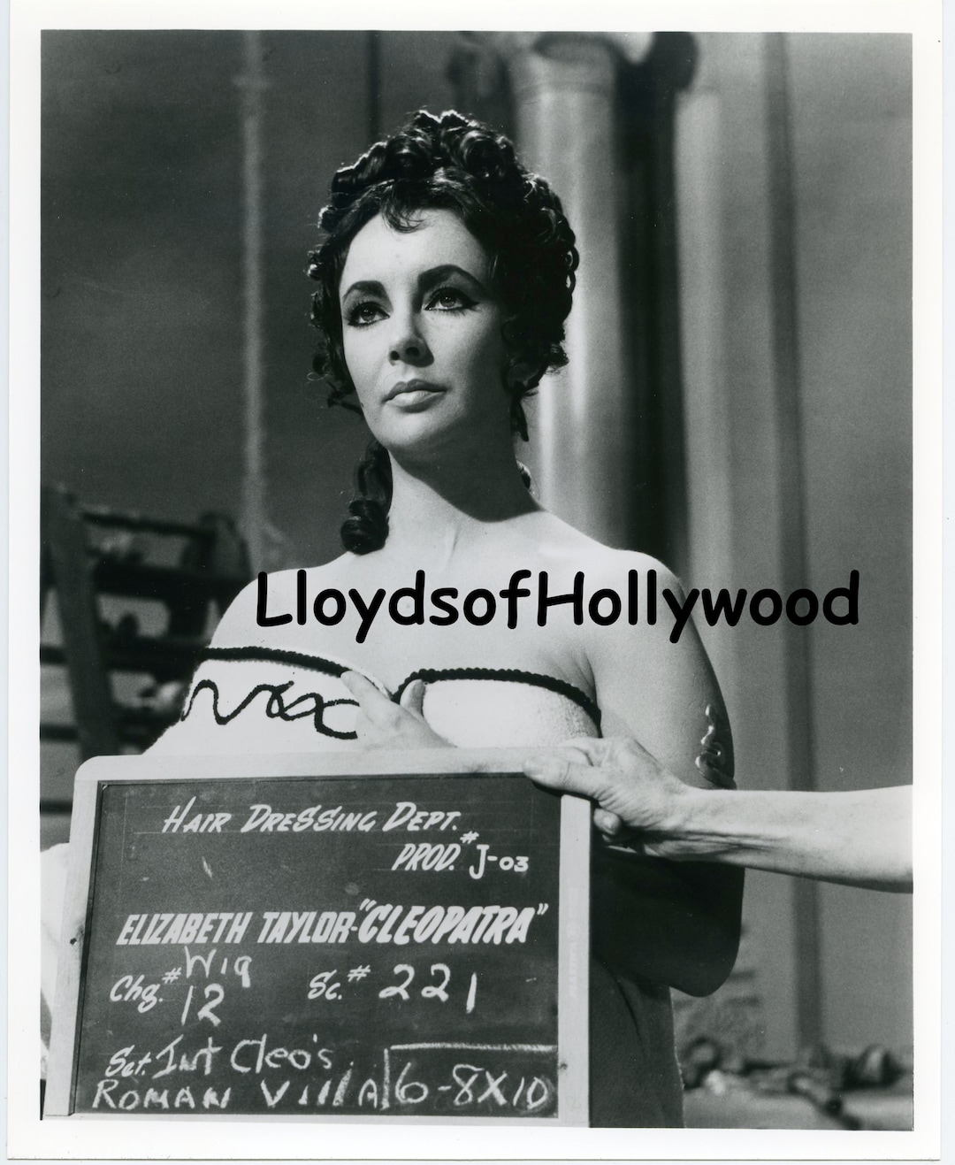 Elizabeth Taylor Cleopatra Nude Statue Hair Dressing Dept Test