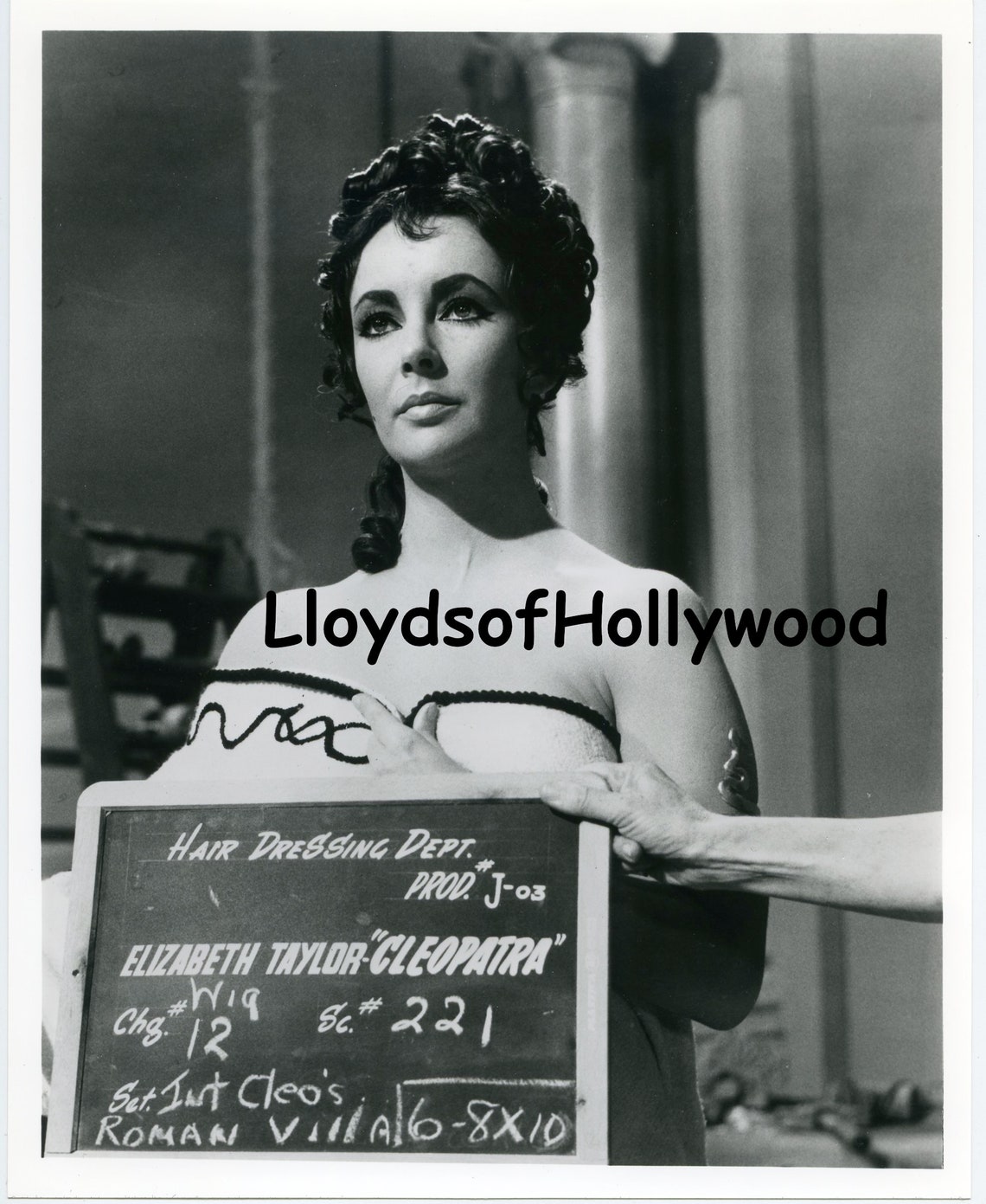 Elizabeth Taylor Cleopatra Nude Statue Hair Dressing Dept Test Photograph 1962 - Etsy