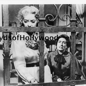Bette Davis Joan Crawford Hollywood Legends Whatever Happened To Baby Jane?  Photograph 1962
