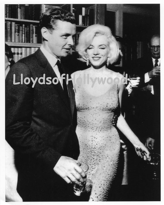 Marilyn Monroe Wearing See Thru Dress JFK Birthday Party