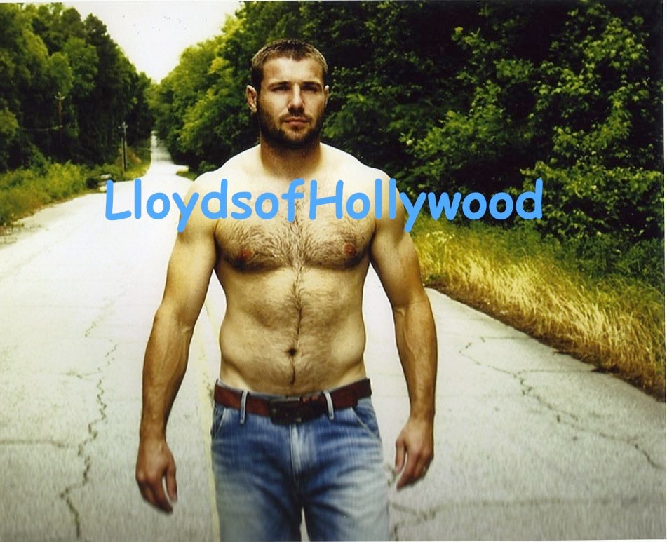 Ben Cohen Handsome Hunk Rugby Player In Blue Underwear Beefcake Photograph