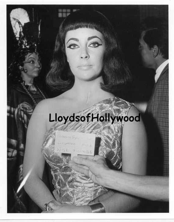 elizabeth taylor black hair