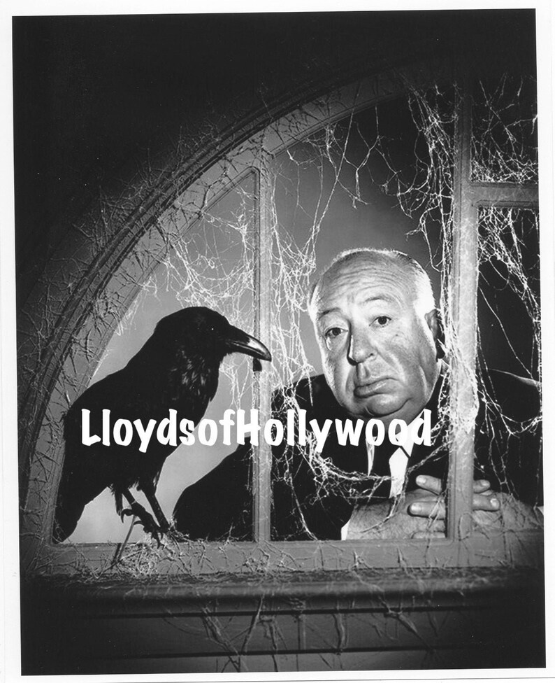 Alfred Hitchcock Master of Suspense TV Film Director The Birds Promo Photograph 1963
