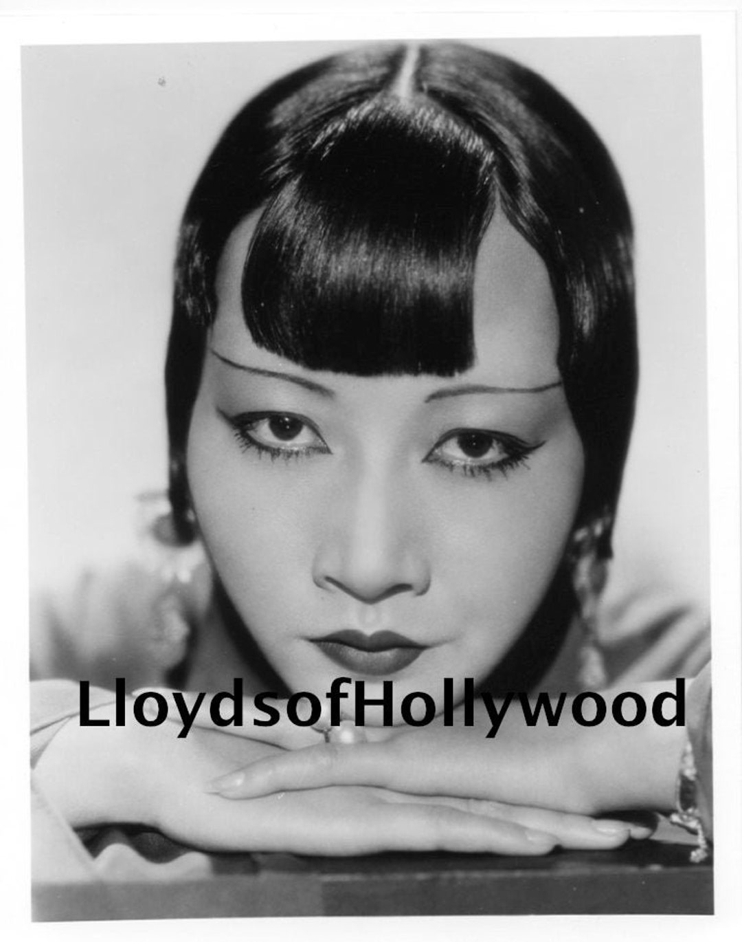 Anna May Wong Chinese American Actress Photograph 1933 Etsy