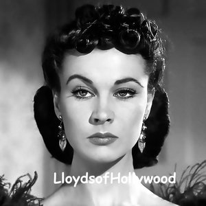 Vivien Leigh Plays Scarlett O&#39;Hara Southern Belle In Daring  Dress She Wore to Ashley&#39;s Birthday Party Gone With The Wind Photograph 1939