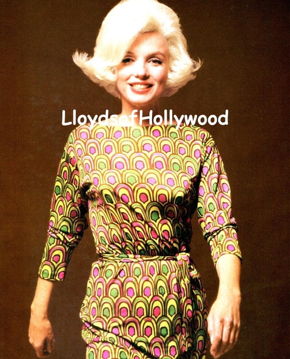 Marilyn Monroe Wearing Pucci Dress With Jackie Kennedy Hairstyle Photograph 1962 - Etsy Ireland Marilyn Monroe Wearing Pucci Dress With Jackie Kennedy Hairstyle Photograph 1962 - Etsy Ireland