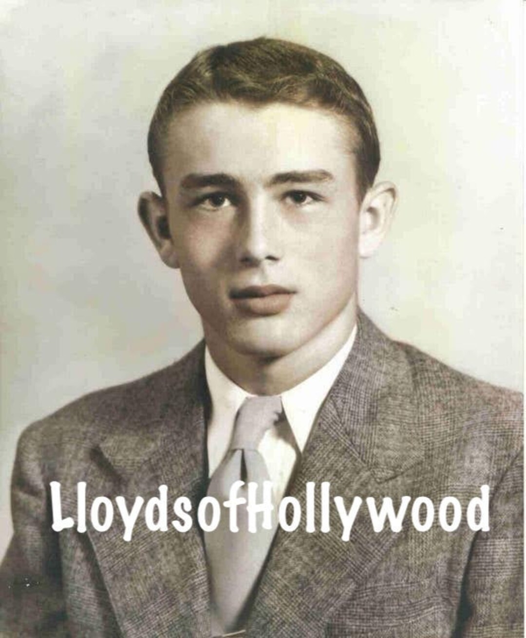 James Dean Handsome Pre Hollywood Fairmount High School Yearbook
