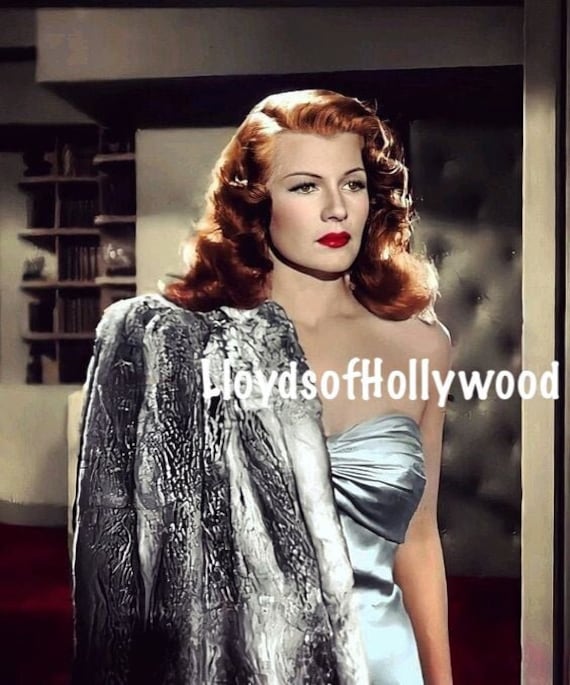 Rita Hayworth como Gilda Hermosa y glamorosa en un vestido de - Etsy México Rita Hayworth como Gilda Hermosa y glamorosa en un vestido de - Etsy México