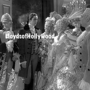 Norma Shearer Marie Antoinette Tyrone Power Joseph Schildkraut Reginald Gardiner  MGM Costume Epic Photograph 1938