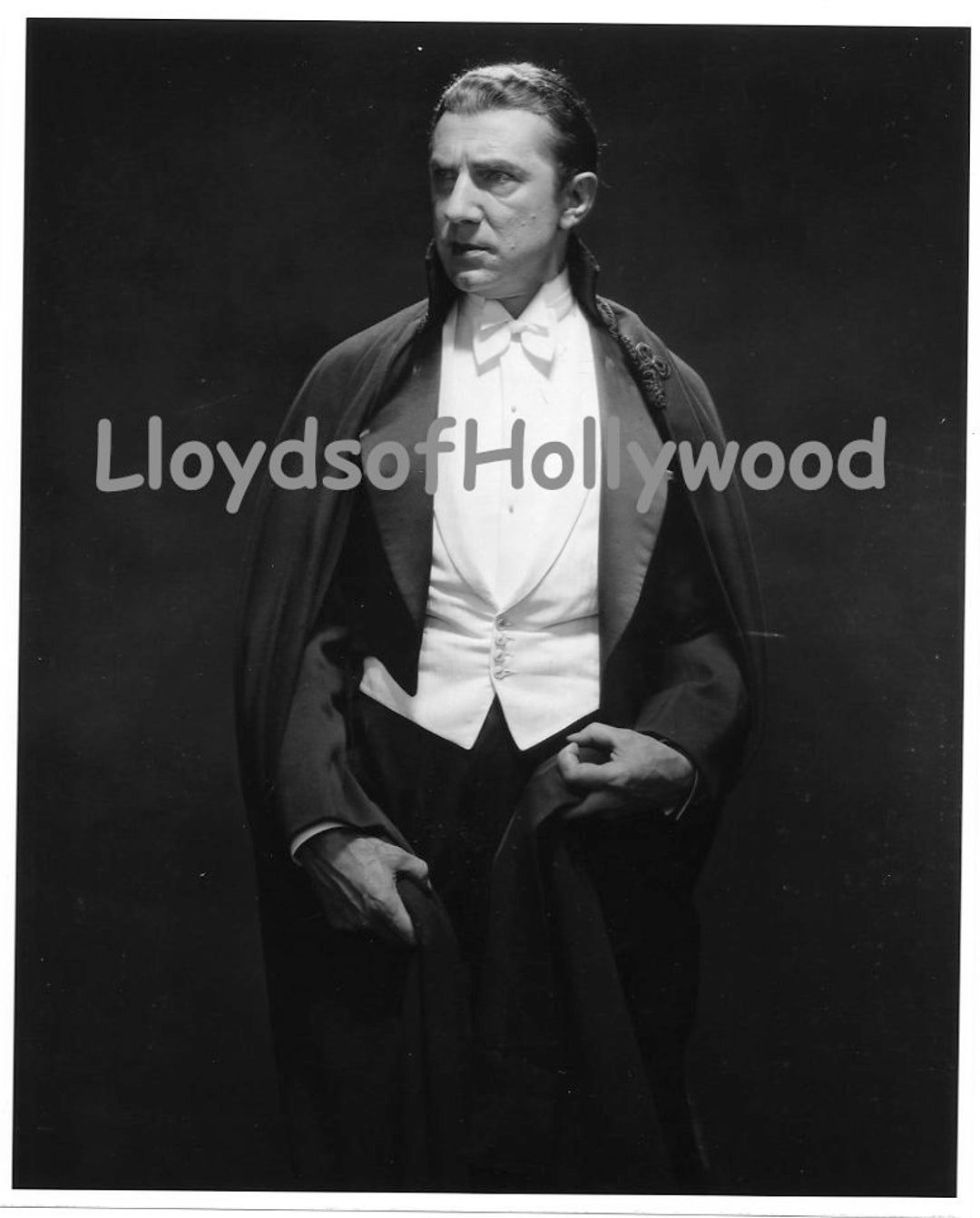 Bela Lugosi Hungarian-american Actor Plays Count Dracula Vampire ...