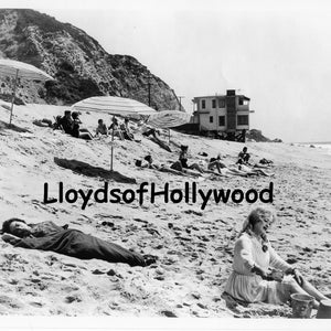 Joan Crawford Death At The Beach Bette Davis  Whatever Happened To Baby Jane?  Photograph 1962