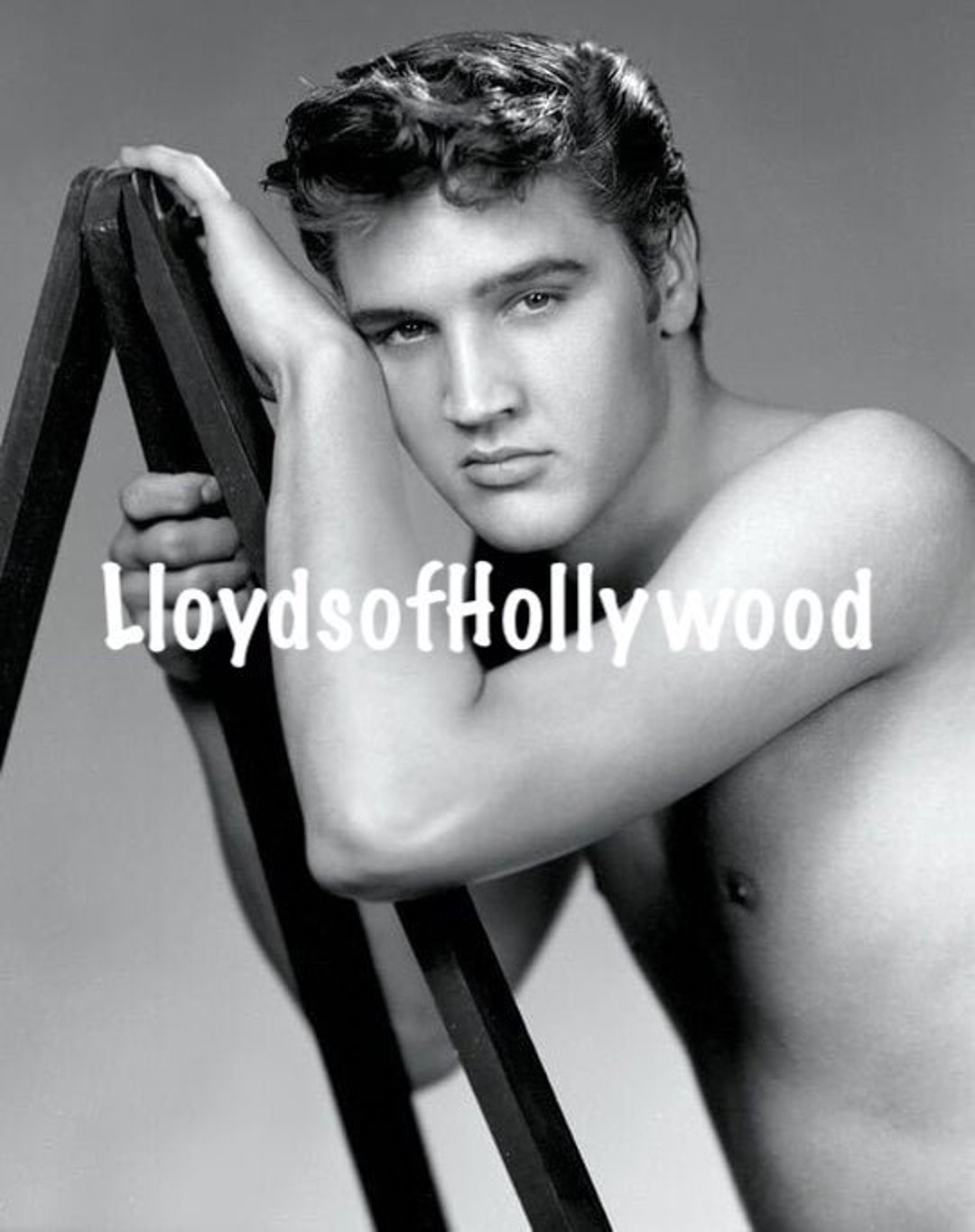 Elvis Presley Handsome Singer Actor King of Rock N Roll Hunk Early Mid