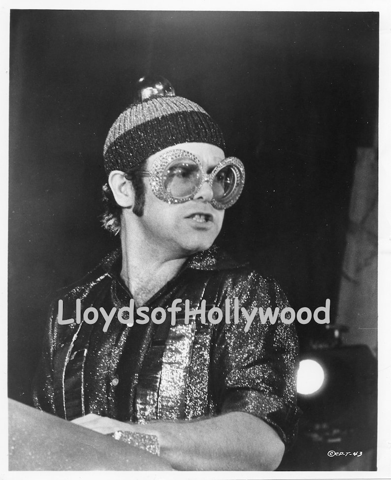 Sir Elton John Rock Star the Pinball Wizard From the Film Tommy