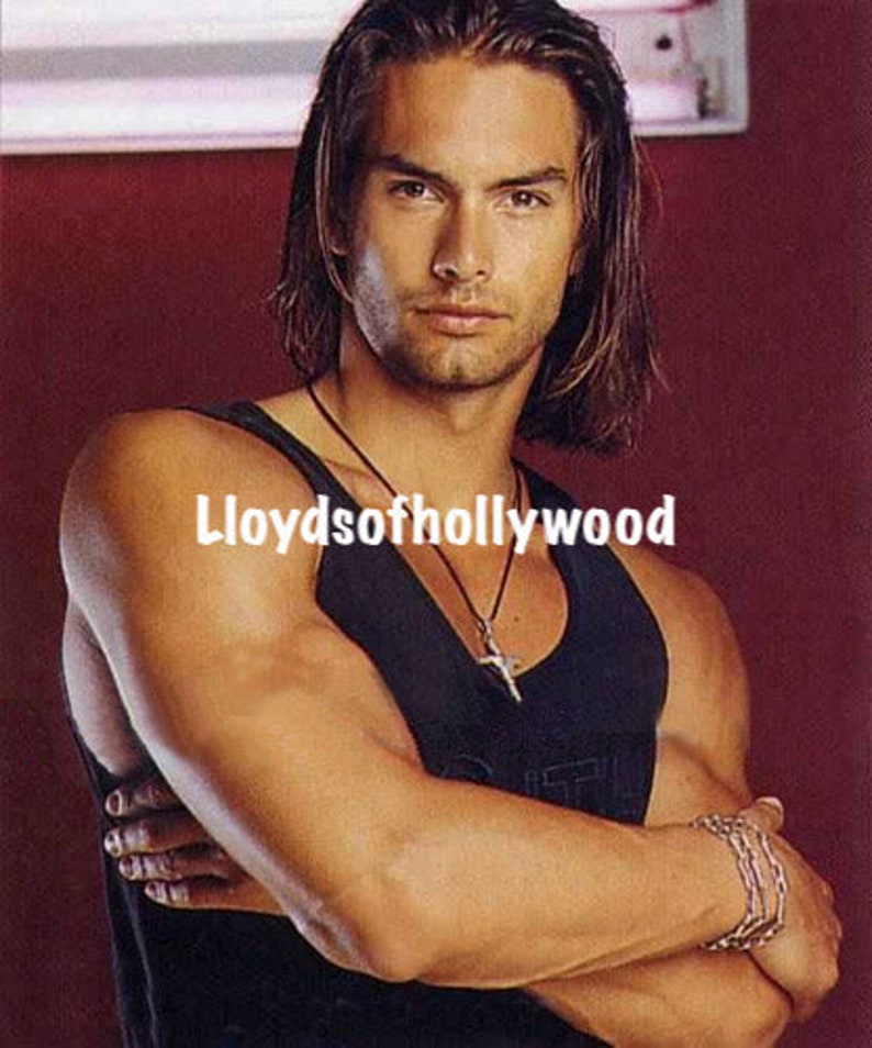 Marcus Schenkenberg Actor International Model Beefcake Hunk Photograph