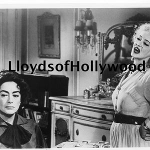 Bette Davis Joan Crawford  Whatever Happened To Baby Jane?  Photograph 1962