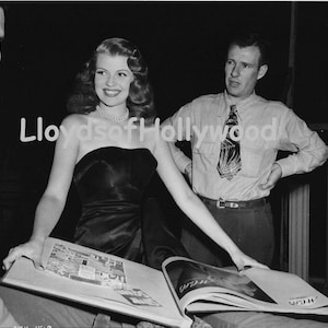 Rita Hayworth On Set with her  Photographer Bob Coburn Gilda  Photograph 1946