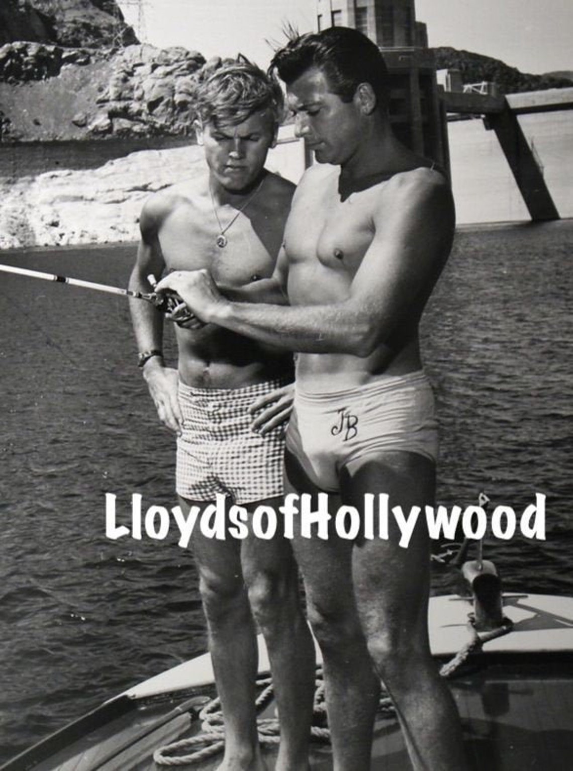 Tab Hunter John Bromfield Handsome Hollywood Actors Hunks in Trunks ...