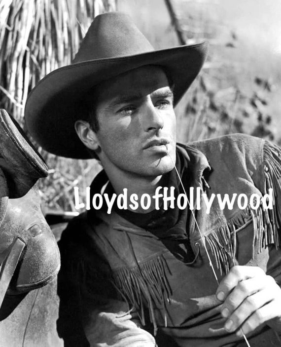 Montgomery Clift Handsome Hollywood Actor Cowboy Hunk Red River