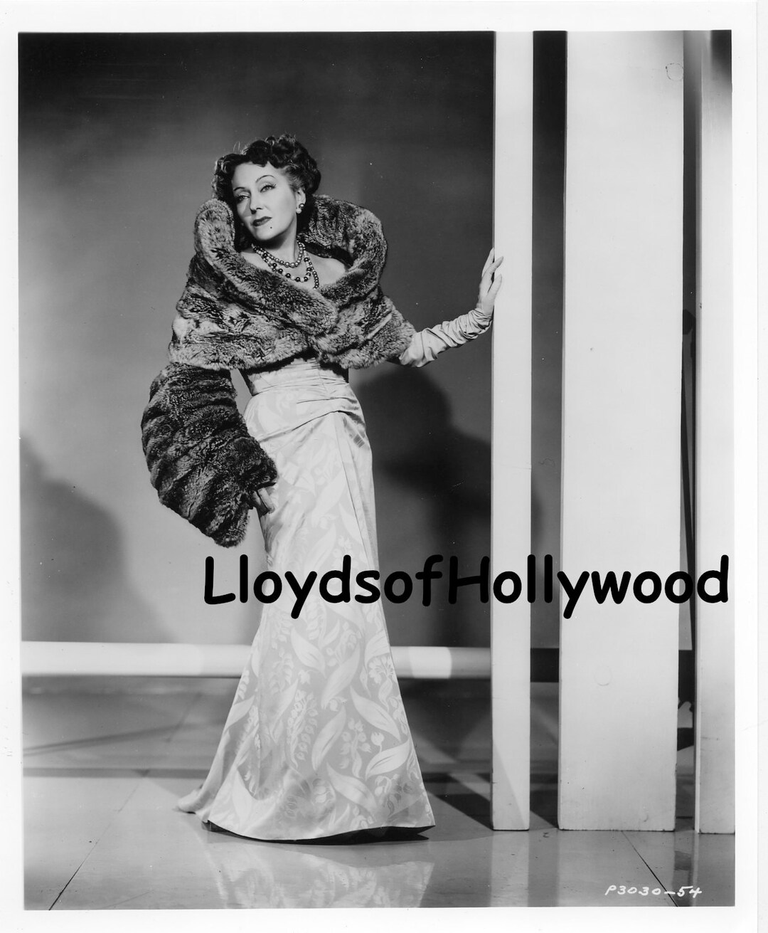 Gloria Swanson as Norma Desmond Wearing Edith Head Sunset Blvd - Etsy