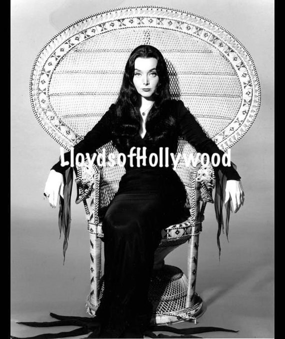 Carolyn Jones Lovely Actress Plays Morticia Adams the Adams Family