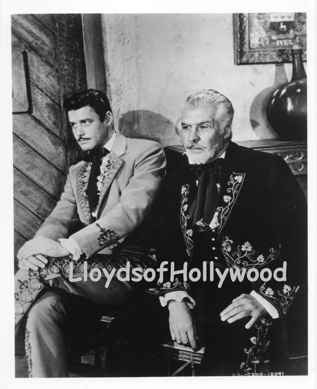 Guy Williams Zorro George Lewis Don Diego's Father Photograph 1957 - Etsy