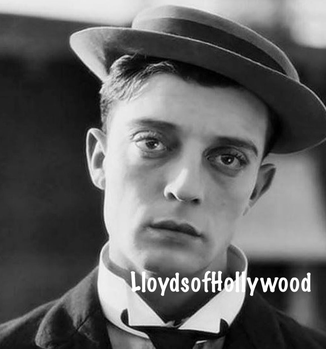 Buster Keaton Hollywood Actor Genius Early Portrait of the Silent Film ...