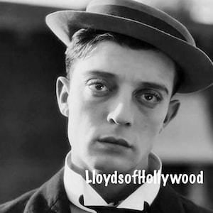 Buster Keaton Hollywood Actor Genius Early Portrait of The Silent Film Star  Photograph 1920&#39;s