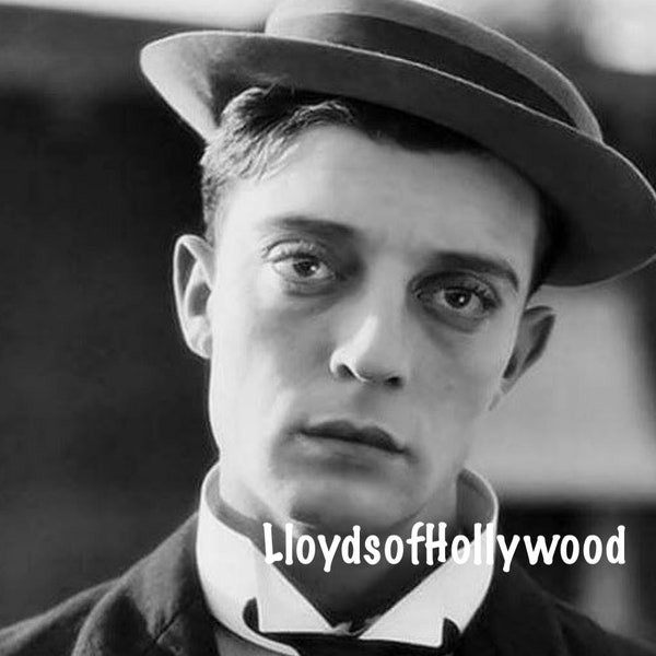 Buster Keaton Hollywood Actor Genius Early Portrait of The Silent Film Star  Photograph 1920's