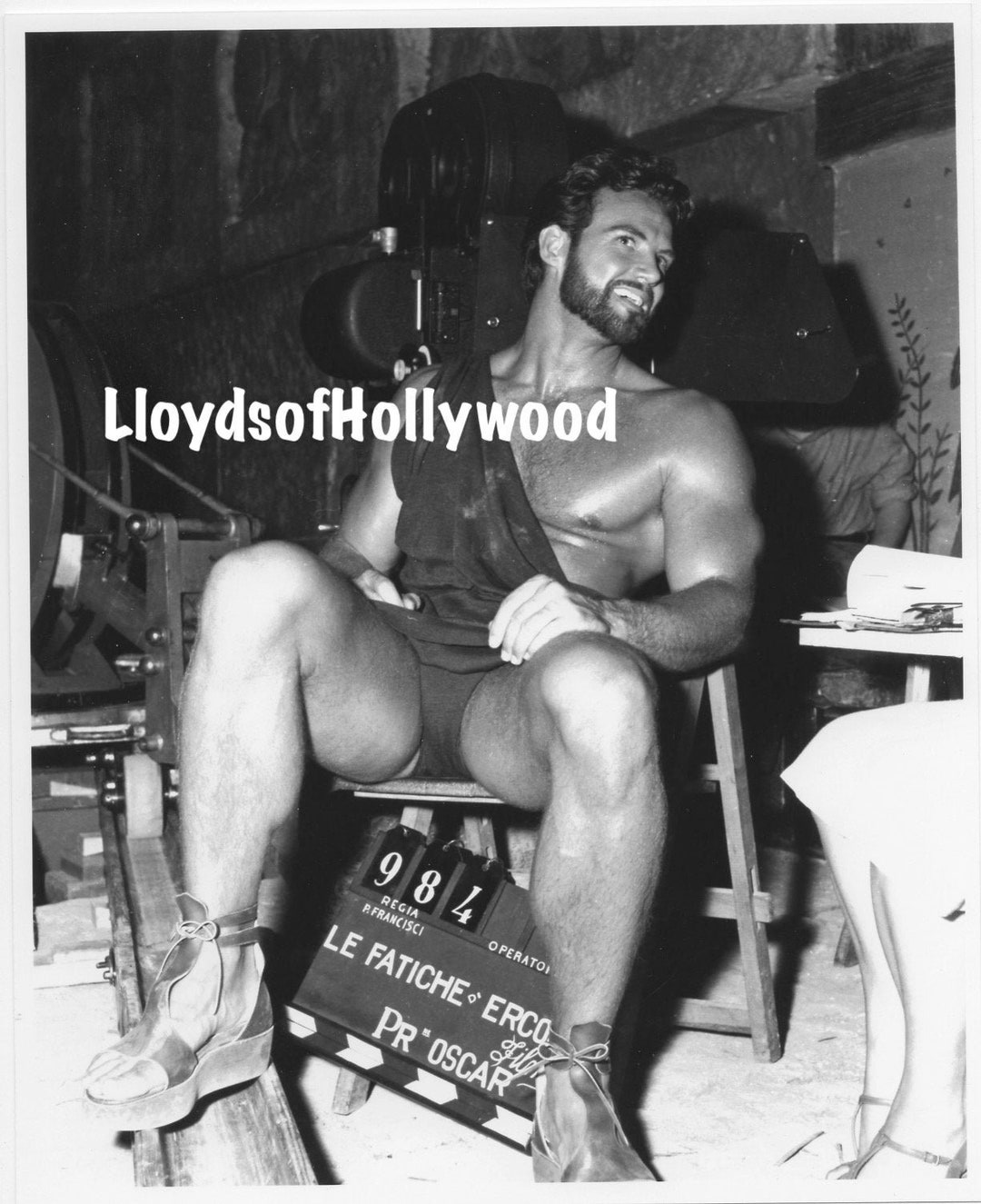 Unfiltered Steve Reeves naked in his prime - rare collection