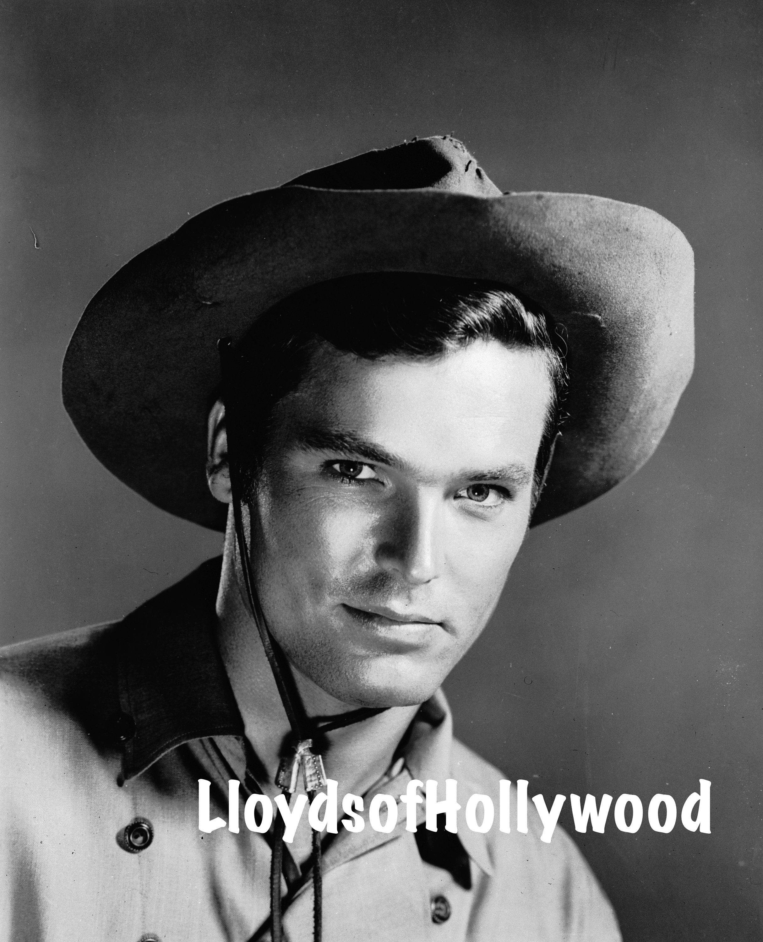Ty Hardin Handsome TV Action Hero Bronco  Cowboy  Photograph 1958